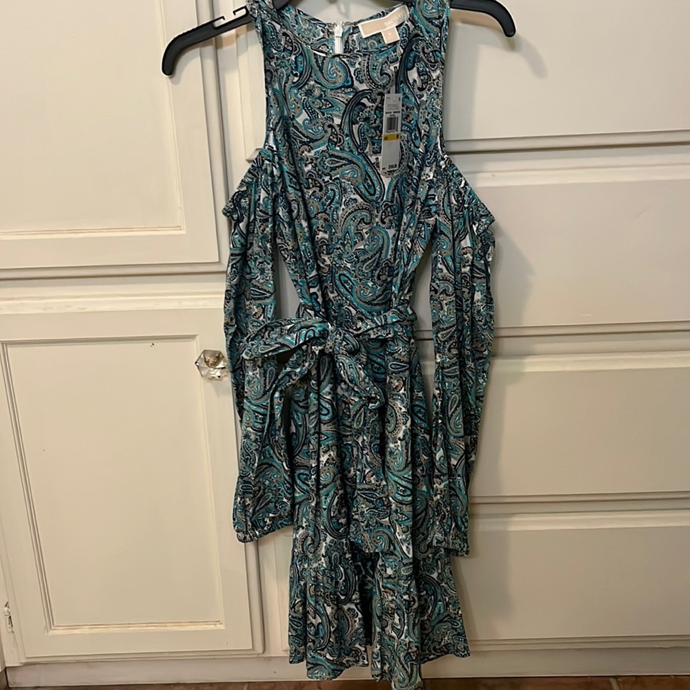 NWT Michael Kors Off the shoulder DRESS! Size Medium